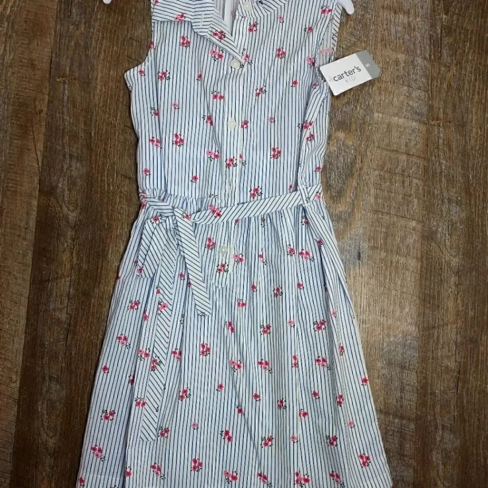 🌸 $10 SALE 🌸 Carter's Girls Dress Size 5T - Picture 2 of 3
